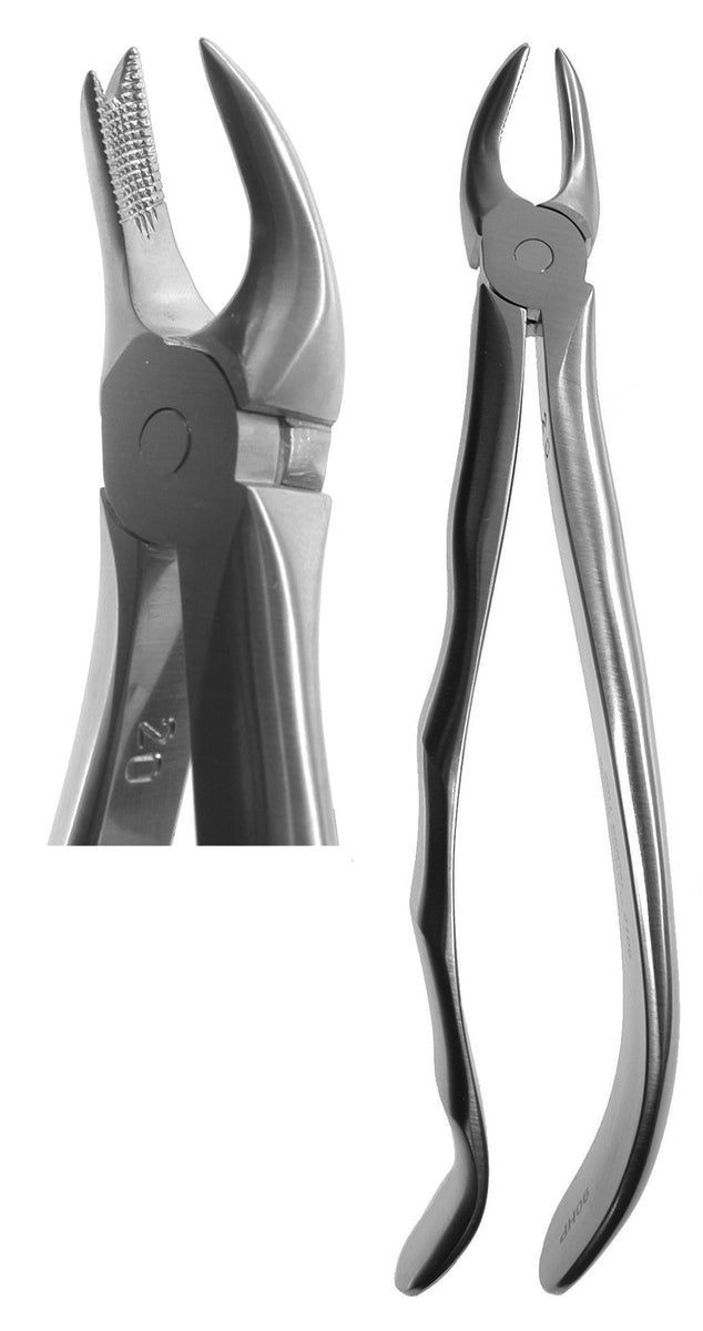 90HP (66L) English Forceps (Profile Handle) [Z2106] Zoll Dental