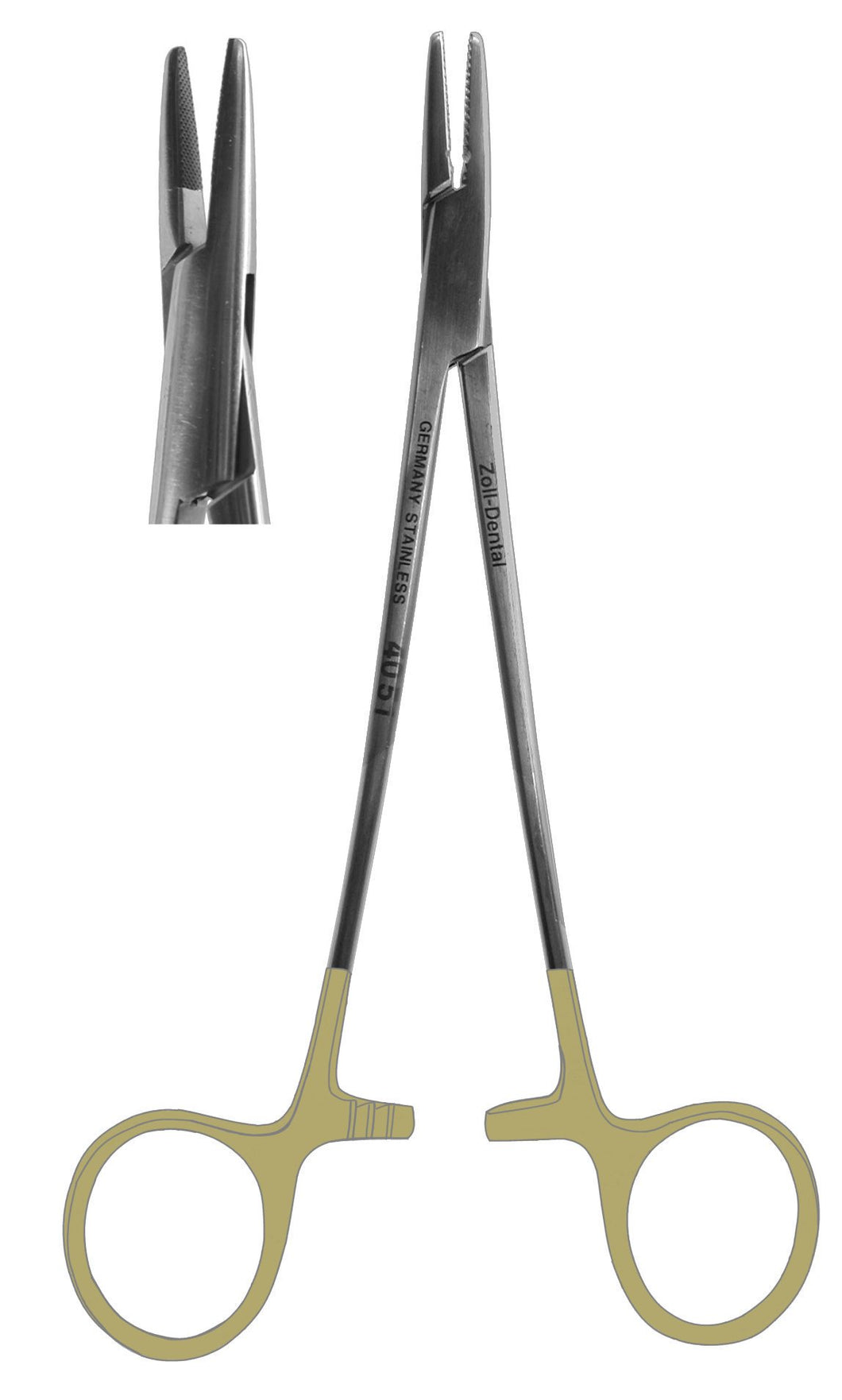 Needle Holder, Crile-Wood Straight 15.0cm  (Z-4068)