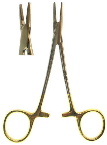 Needle Holder, Halsey Straight Serrated 13cm  (Z-4067)