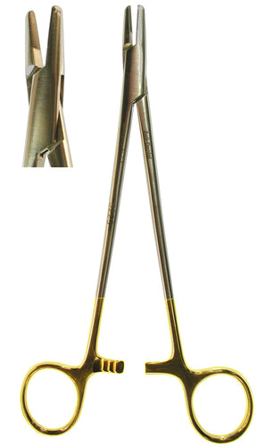 Needle Holder, New Orleans Straight 18cm  (Z-5225)