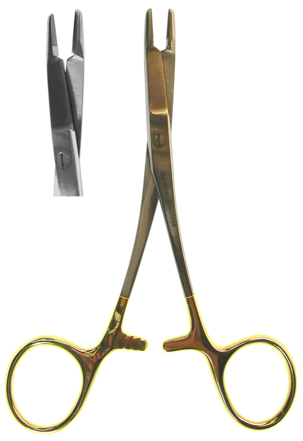 Needle Holder, Olsen-Hegar Straight 14cm  (Z-4070)