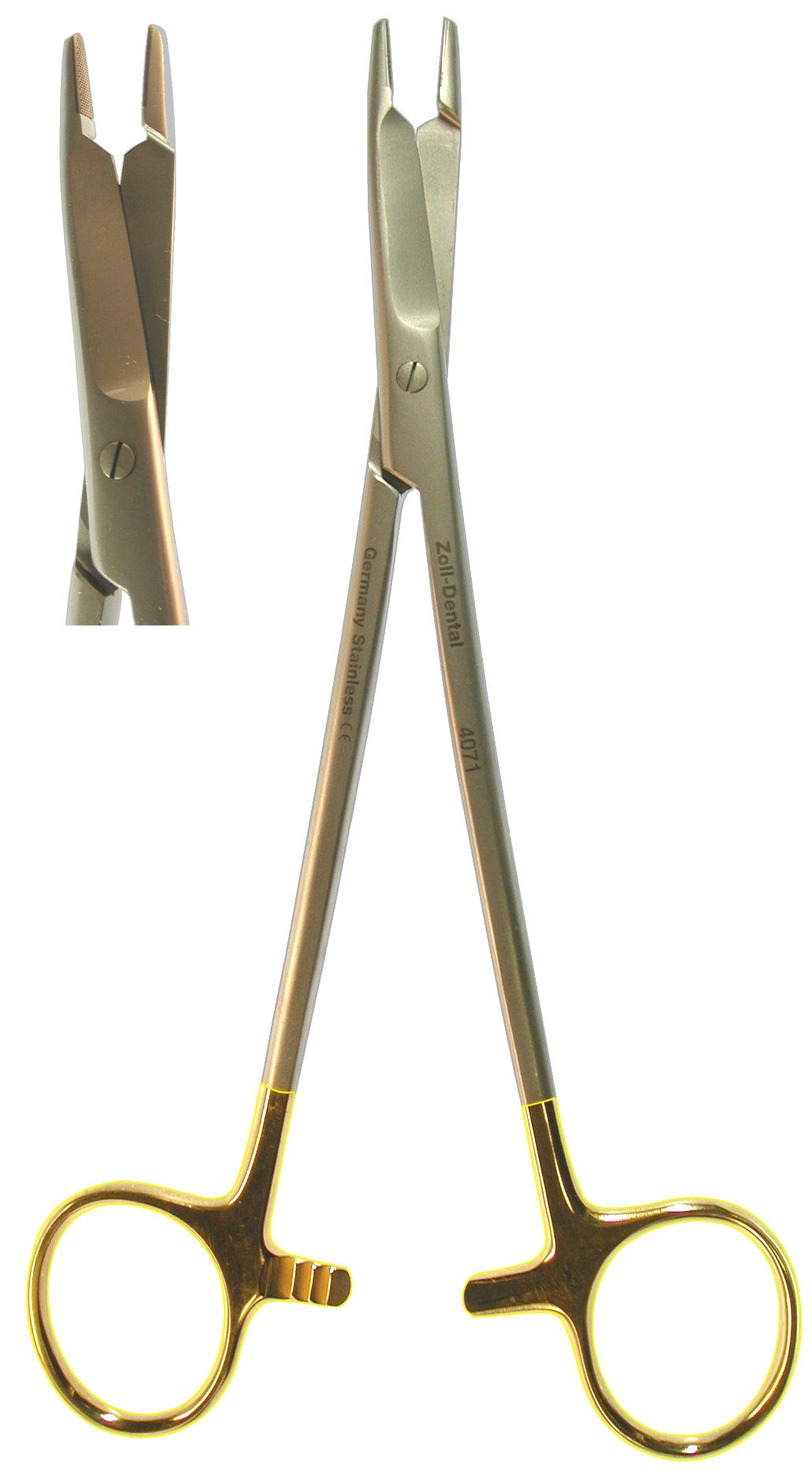 Needle Holder, Olsen-Hegar Straight 18cm  (Z-4071)