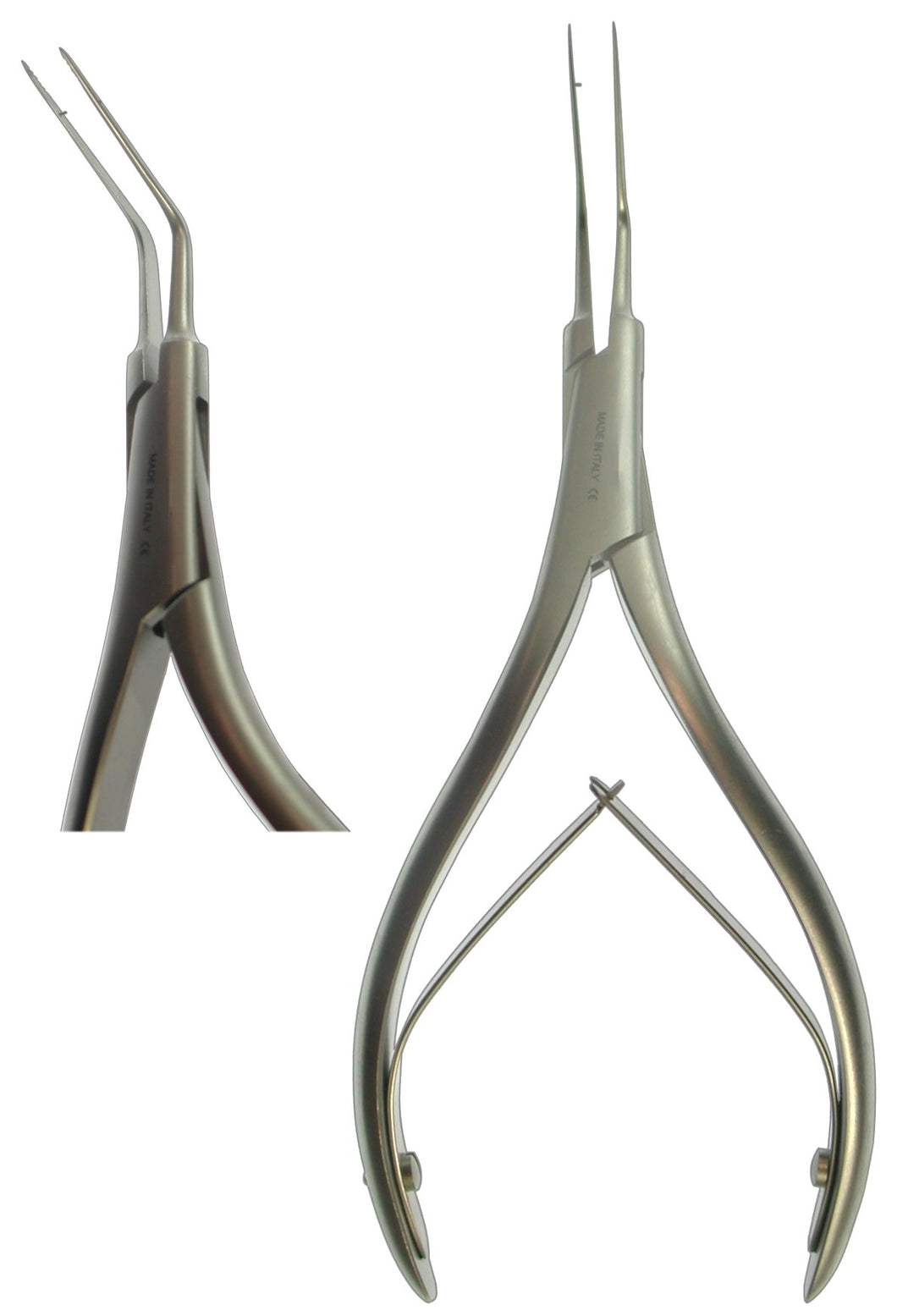 Forceps, Angled Splinter/Instrument Retrival  (Z-5216)