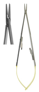 Needle Holder, Castroviejo Flat Body Straight TC 18cm  (Z-4063)