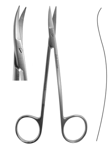 Scissors, LaGrange Double-Curved  11.5cm  (Z-4298)