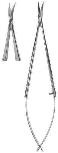 Scissors, Castroviejo Curved 14cm  (Z-4035)