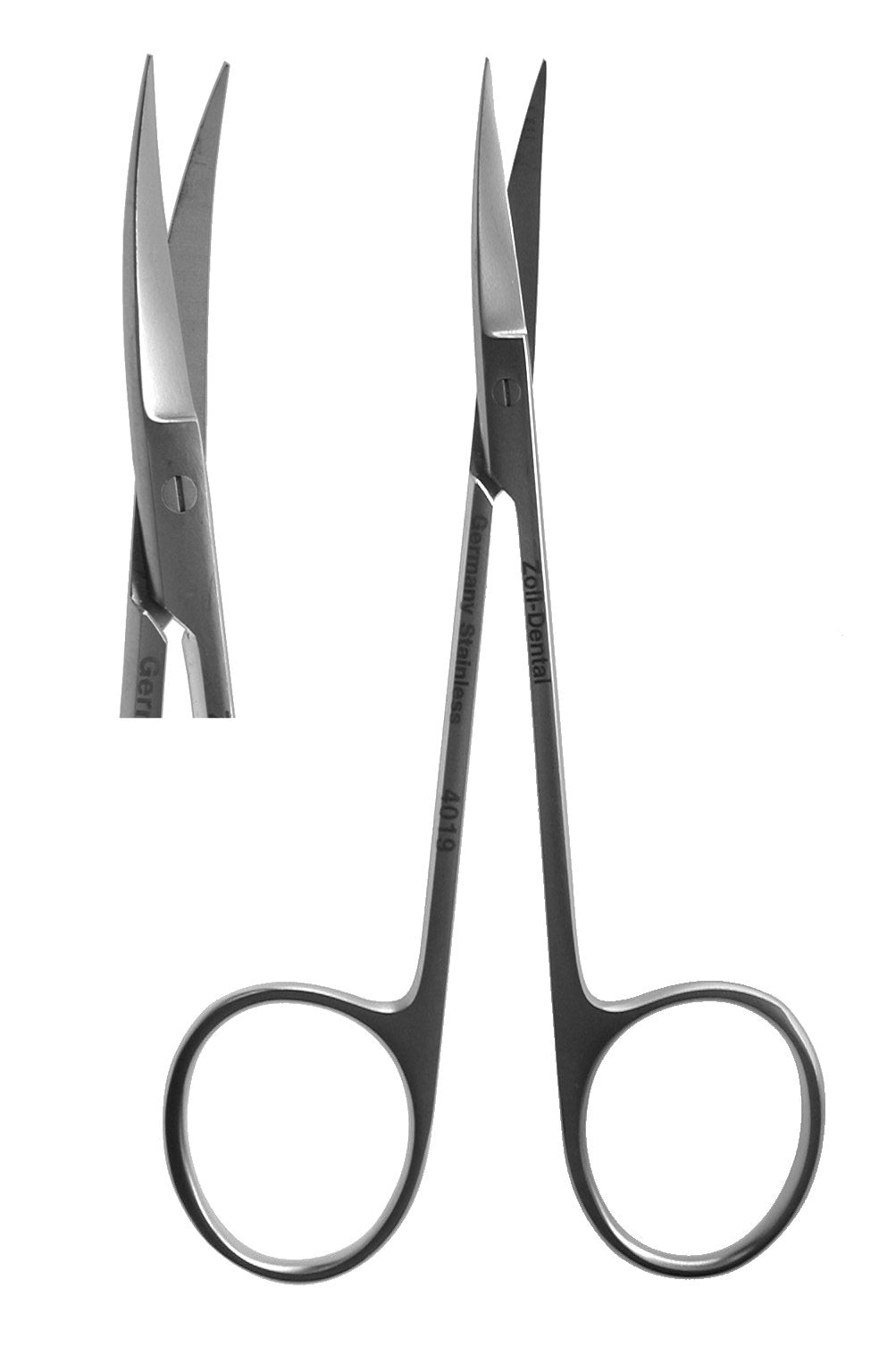 Scissors, Iris Curved  11.5cm  (Z-4019)