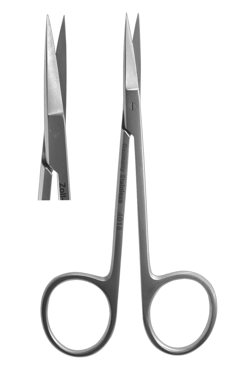 Scissors, Iris Straight  11.5cm  (Z-4018)