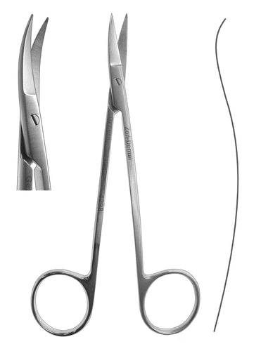 Scissors, LaGrange Double-Curved  11.5cm  (Z-4015)