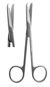 Suture Scissors, #13S (Notched) 12cm  (Z-4014)