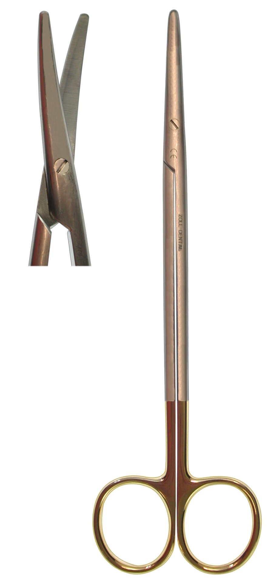 Scissors, Metzenbaum-Long (Curved/Blunt) 18cm  (Z-5345)