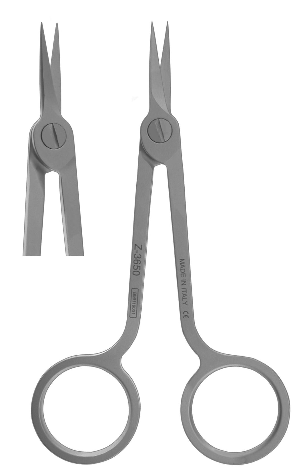 Scissors, Hi-Tech Straight Stainless 11.5cm  (Z-3650)