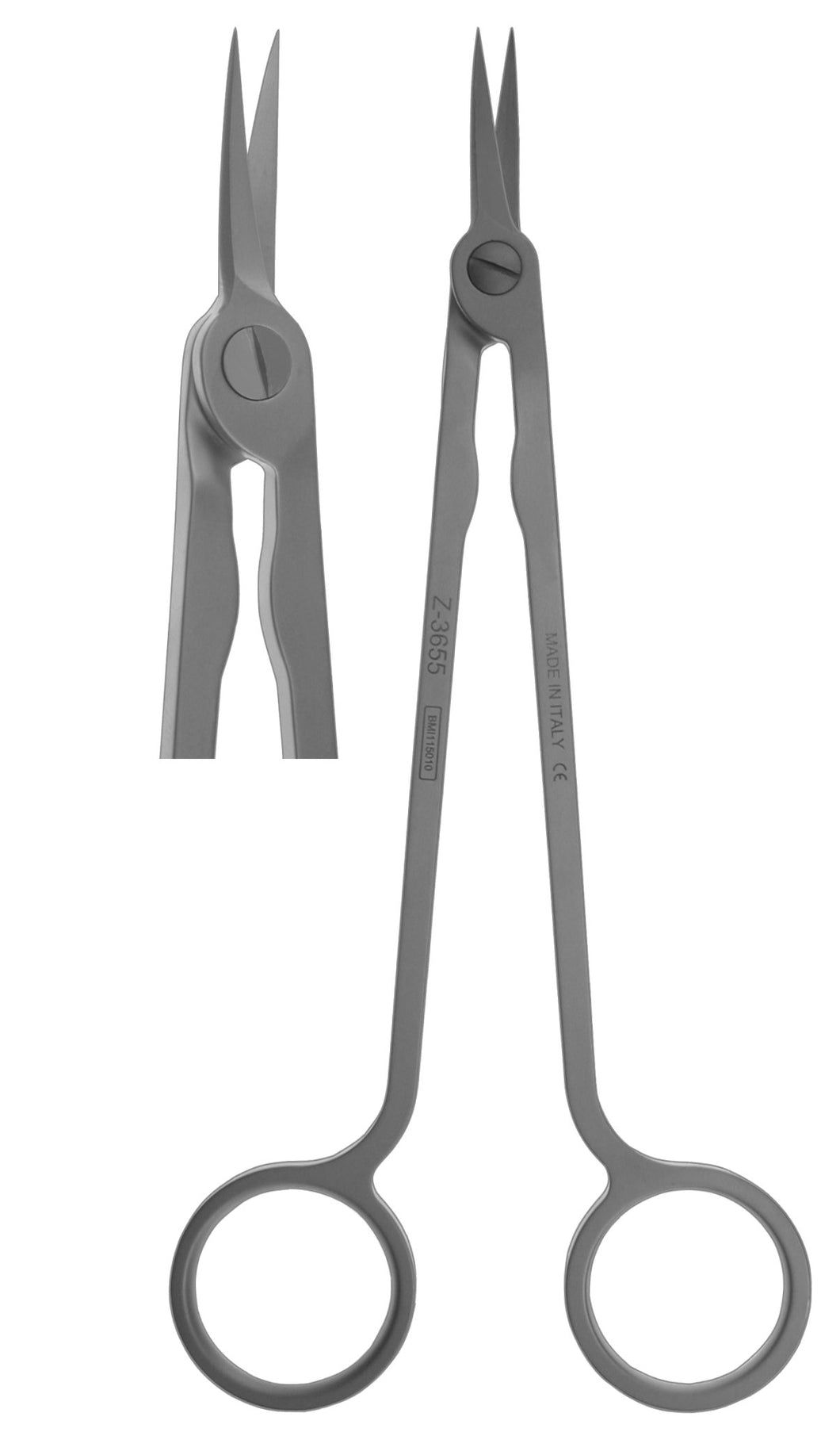 Scissors, Hi-Tech Curved Stainless 16cm  (Z-3655)