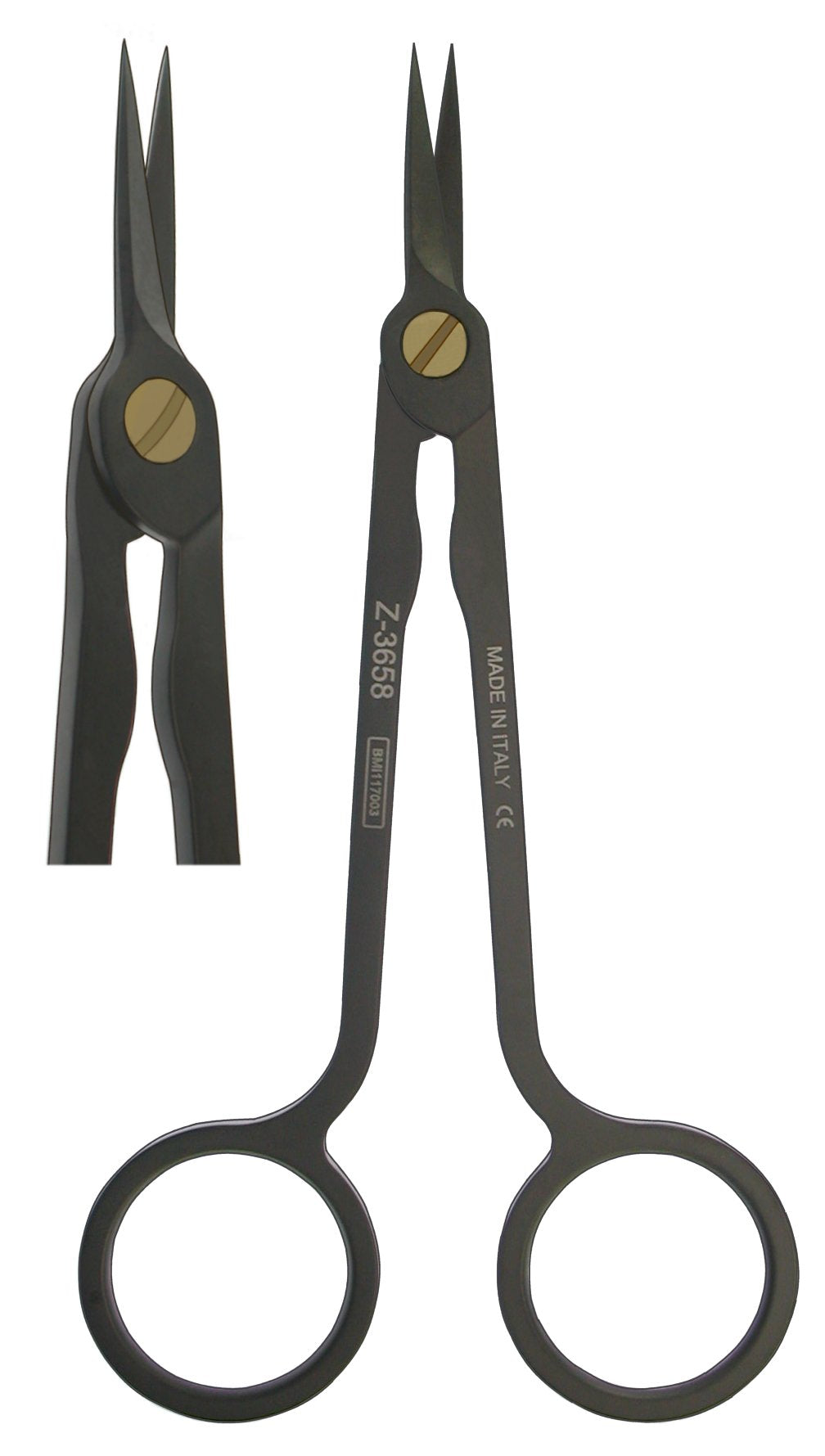 Scissors, Hi-Tech Straight DLC 13cm  (Z-3658)