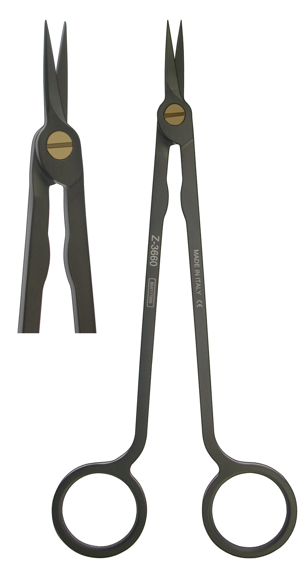 Scissors, Hi-Tech Straight DLC 16cm  (Z-3660)
