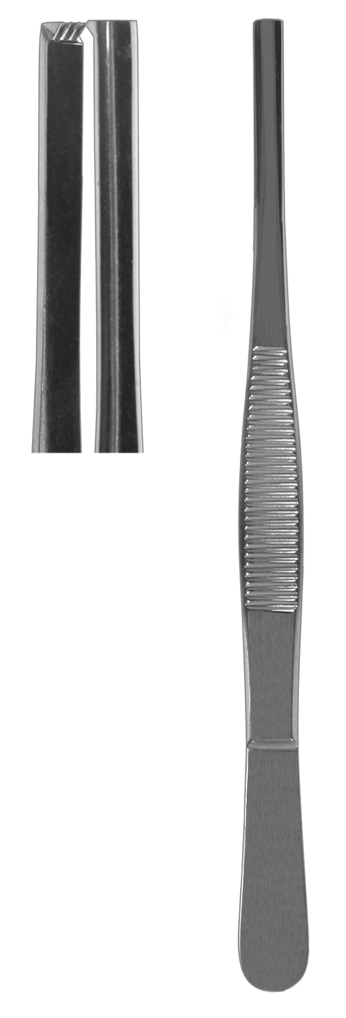 Tissue Forceps, 4 X 5 Teeth Straight 14.5cm  (Z-3998)