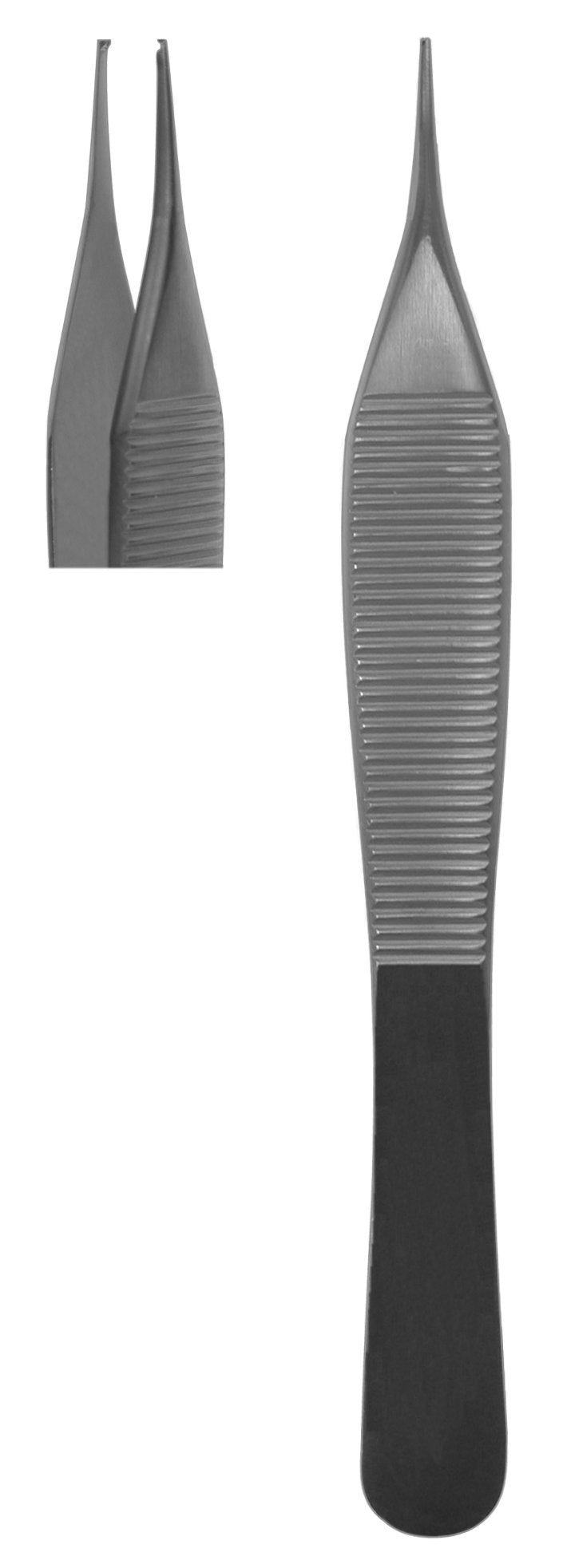 Tissue Forceps, Adson Straight Micro/Serrated 12cm  (Z-9406)
