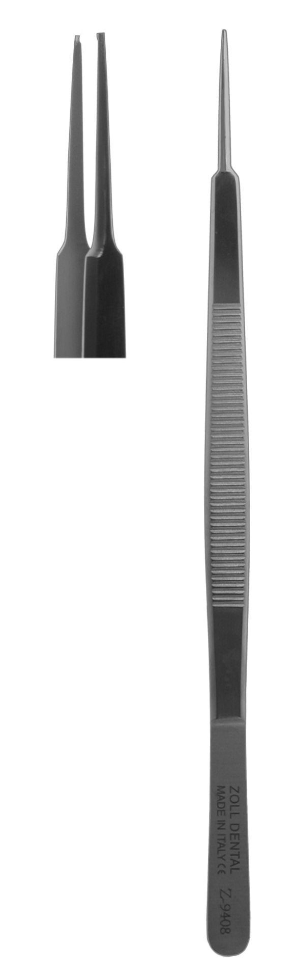 Tissue Forceps, Gerald Micro Straight 1 X 2 Teeth 18cm  (Z-9408)
